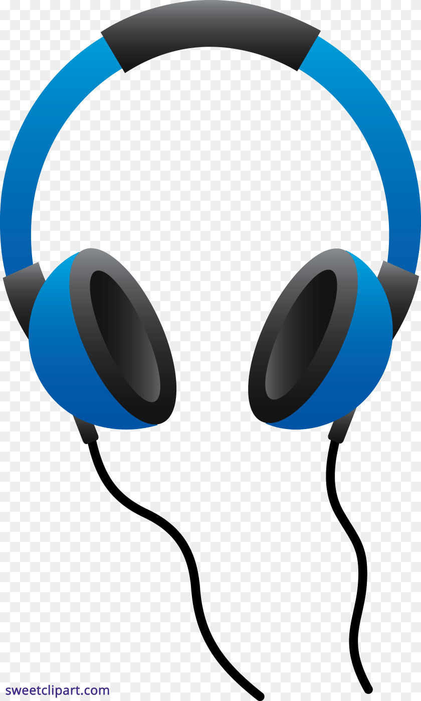 Blue Headphones Clipart, Electronics, Appliance, Blow Dryer, Device PNG