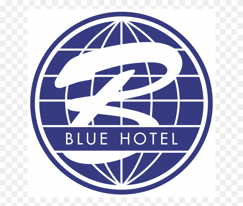 651x651 Blue Hotel Logo Blue, Symbol, Trademark, Emblem HD PNG Download