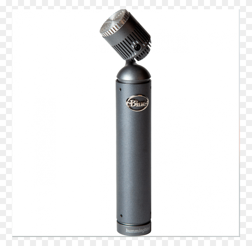 760x760 Blue Hummingbird Microphone Bottle, Electrical Device, Cylinder HD PNG Download
