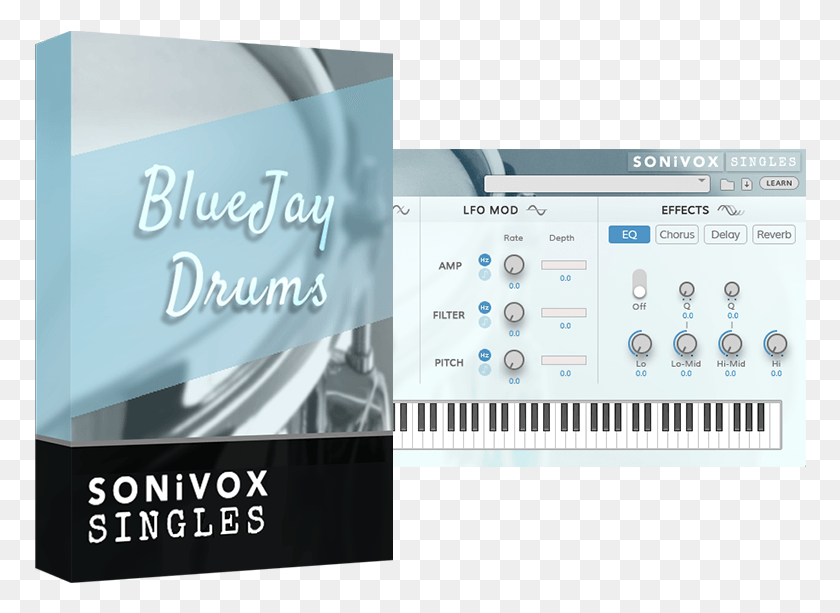 772x553 Blue Jay Drums Sonivox, Electronics, Screen, Keyboard HD PNG Download