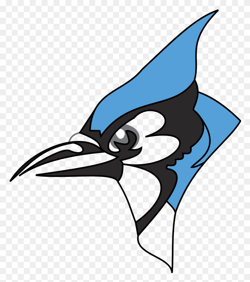 997x1134 Blue Jay Middlesex Blue Jays Logo, Axe, Tool, Bird HD PNG Download