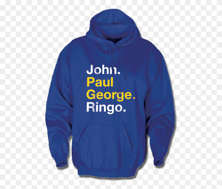 503x655 Blue John Paul George Ringo Hoodie, Clothing, Apparel, Sweatshirt HD PNG Download