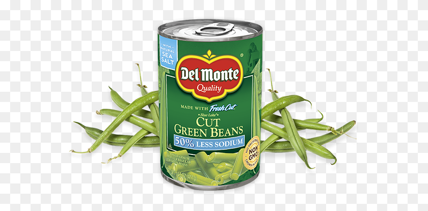 573x354 Blue Lake Cut Green Beans Green Beans French Can, Plant, Produce, Food Descargar Hd Png