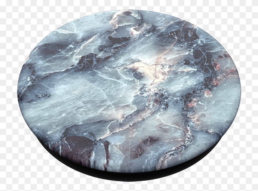 732x563 Blue Marble Popsockets Marble Popsocket Blue Gray, Crystal, Mineral, Diamond HD PNG Download