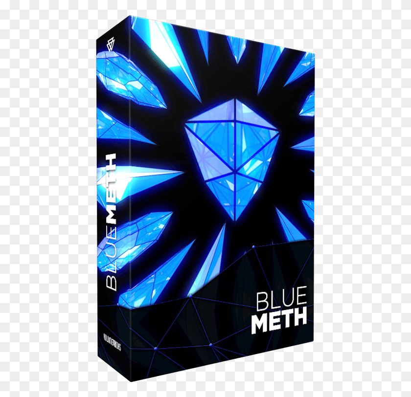 449x752 Blue Meth 10 Vj Loops Pack Graphic Design, Lighting, Paper HD PNG Download