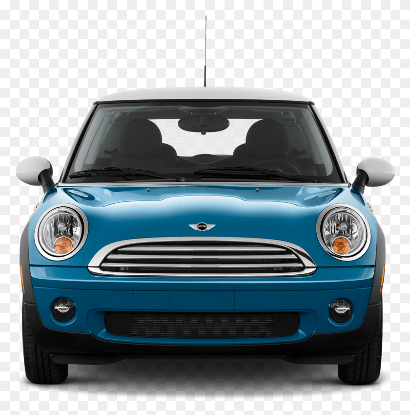 1179x1193 Blue Mini Cooper Transparent Image Mini Cooper 2010, Windshield, Car, Vehicle HD PNG Download