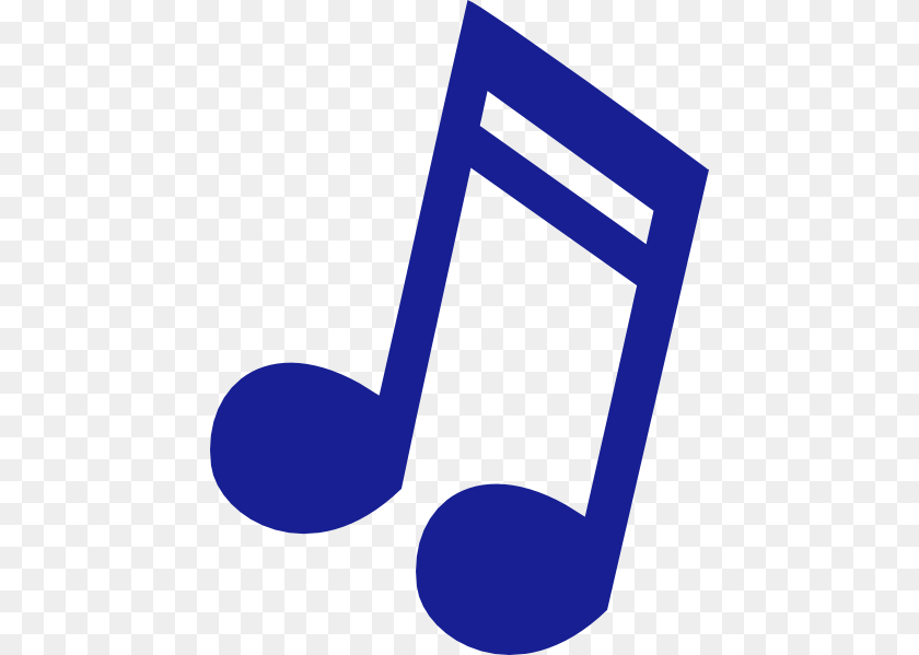Blue Music Note Eighteenth Note Clip Art, Text PNG