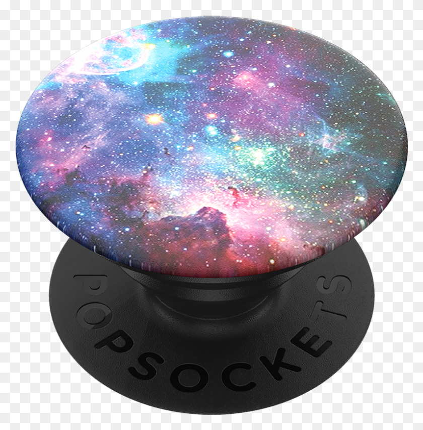 795x810 Голубая Туманность Popsockets Color Galaxy, Кристалл, Драгоценный Камень, Ювелирные Изделия Png Скачать