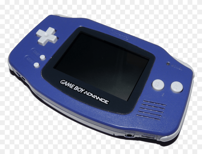 854x636 Descargar Png Blue Nintendo Game Boy Advance Launch, Teléfono Móvil, Teléfono, Electrónica Hd Png