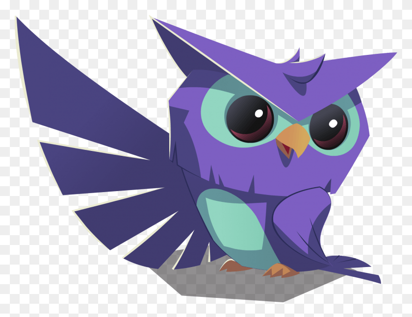 1483x1117 Blue Owl Animal Jam Owl, Graphics, Animal HD PNG Download