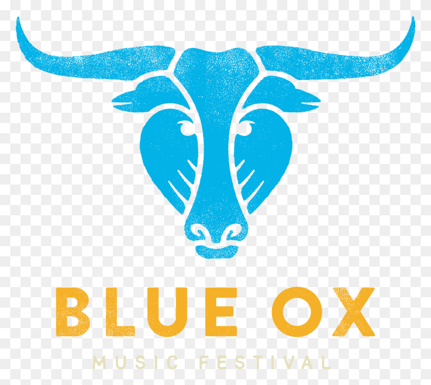 1201x1064 Логотип Музыкального Фестиваля Blue Ox, Плакат, Реклама, Млекопитающее Hd Png Скачать