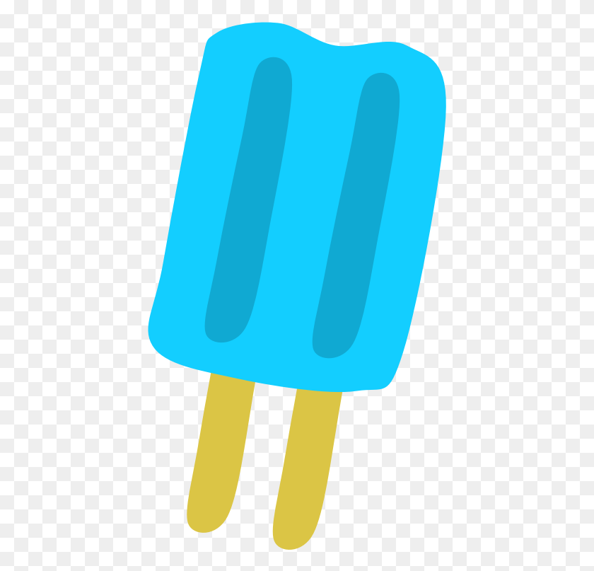 423x747 Blue Popsicle Clipart, Ice Pop, Outdoors HD PNG Download