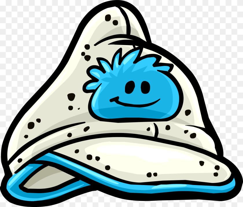 2244x1913 Blue Puffle Hat Club Penguin Puffle Hat, Clothing, Cap, Hardhat, Helmet Clipart PNG