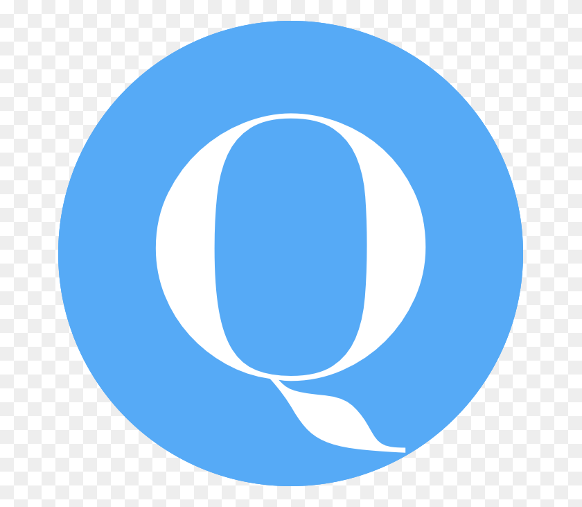 671x671 Blue Q Logo Related Keywords Long Tail Q In A Circle, Sphere, Symbol, Trademark HD PNG Download