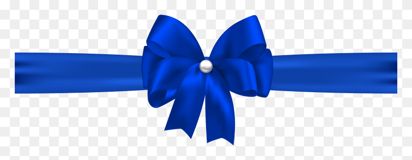8001x2754 Blue Ribbon, Cushion, Accessories, Accessory HD PNG Download