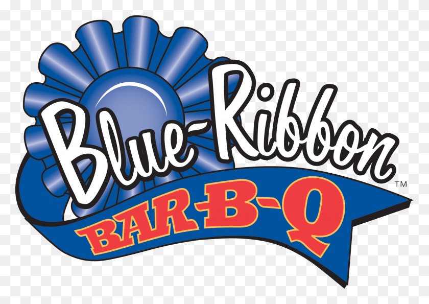 1960x1345 Синяя Лента Барбекю Логотип Синяя Лента Барбекю, Символ, Товарный Знак, Слово Hd Png Скачать