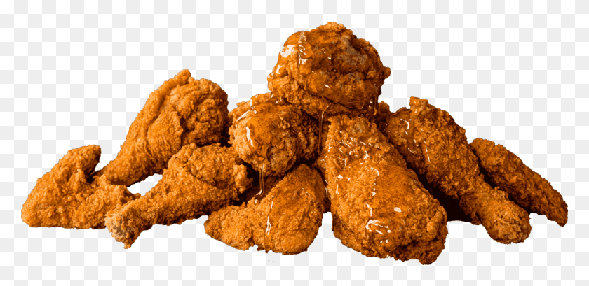 1200x538 Blue Ribbon Fried Chicken Fried Chicken, Food, Bread, Nuggets HD PNG Download