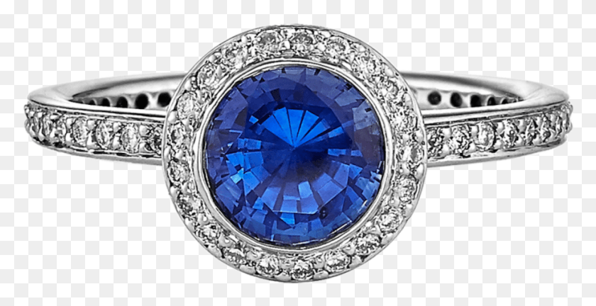 916x438 Blue Sapphire Gemstone For Foreign Travel Ring Barbara Bush Wedding, Accessories, Accessory, Jewelry HD PNG Download