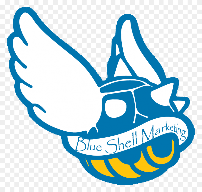 1350x1283 Blue Shell Logo, Symbol, Trademark, Animal HD PNG Download