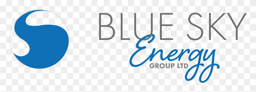2094x652 Descargar Png Blue Sky Energy Group Ltd Caligrafía, Texto, Alfabeto, Número Hd Png