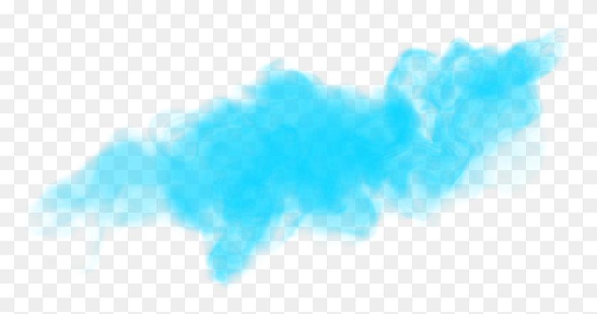 1024x503 Blue Smoke Effect Blue Smoke Cloud, Outdoors, Nature, Rock HD PNG Download