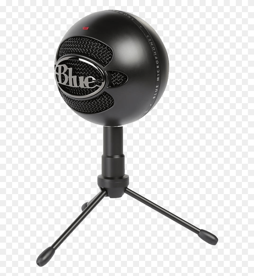 605x850 Blue Snowball Black, Electrical Device, Microphone, Lamp HD PNG Download