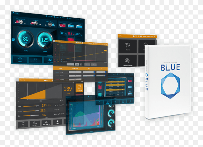 800x563 Blue Software Pro Face Blue, Электроника, Слово, Текст Hd Png Скачать