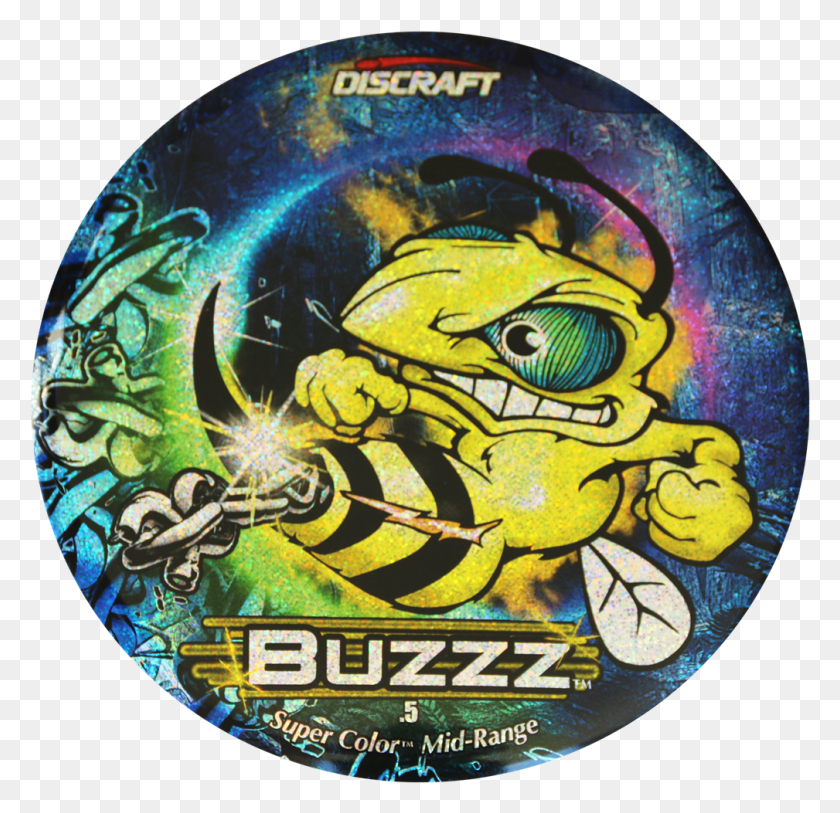 1009x975 Blue Sparkle 1 Discraft Full Foil Buzzz, Disk, Logo, Symbol HD PNG Download