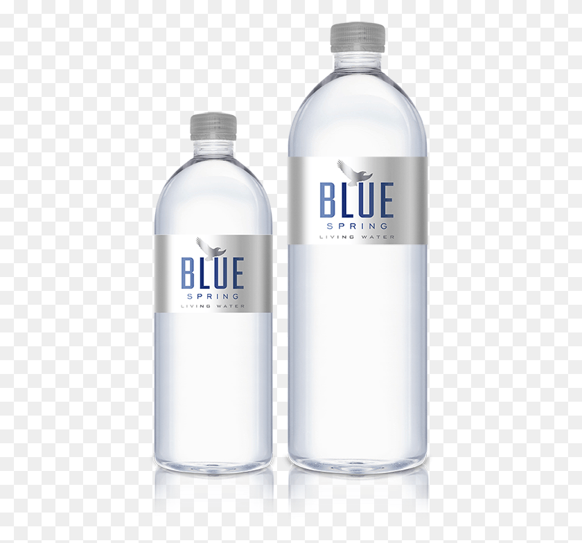414x724 Blue Spring Water Bottles Blue Spring Water Alabama, Liquor, Alcohol, Beverage HD PNG Download