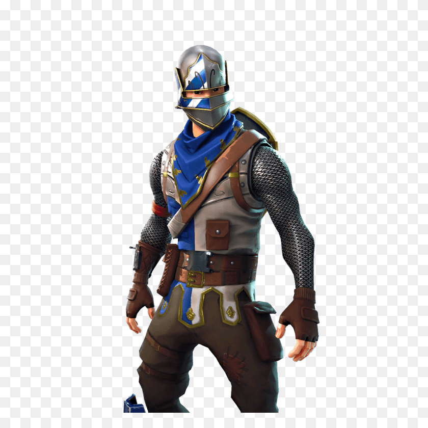 1024x1024 Blue Squire Outfit Featured Image Blue Squire Fortnite Skin, Costume, Helmet, Clothing HD PNG Download