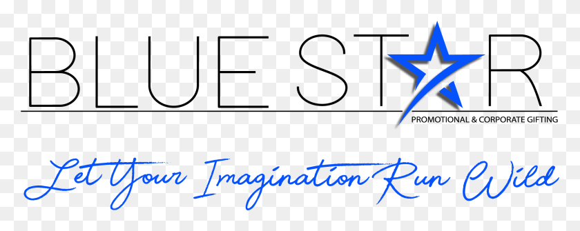 2296x810 Blue Star Предлагает Разнообразный Персонализированный Усилитель, Захватывающая Каллиграфия, Текст, Число, Символ Hd Png Скачать