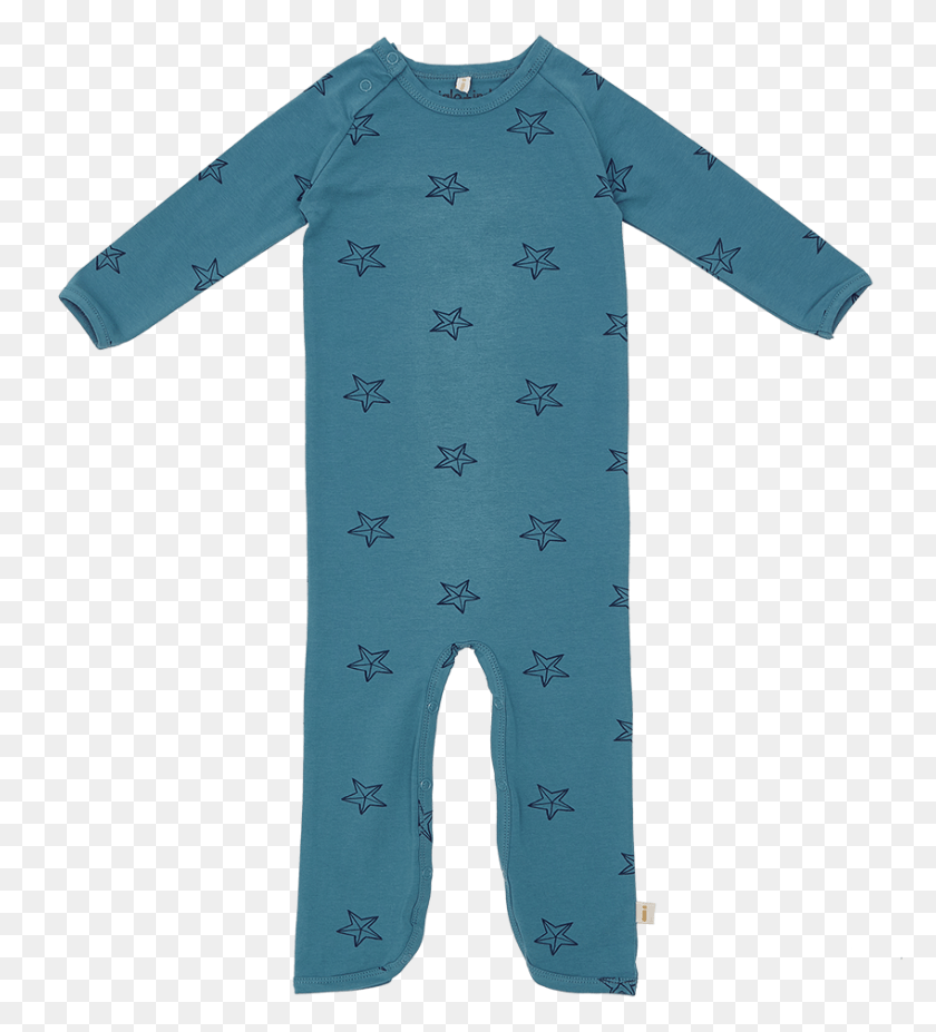 848x943 Blue Star Playsuit One Piece Garment, Clothing, Apparel, Sleeve Descargar Hd Png
