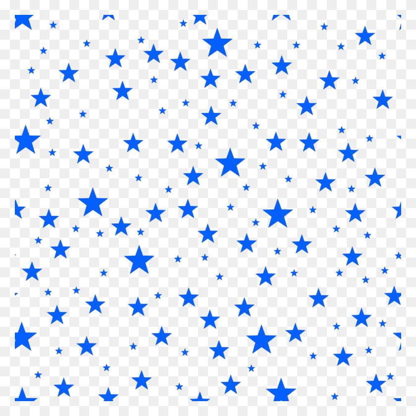 1024x1024 Blue Stars Background Claire De La Lune, Rug, Paper, Confetti HD PNG Download