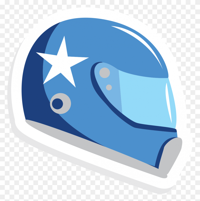 1111x1122 Blue Stars Illustration, Clothing, Apparel, Helmet HD PNG Download