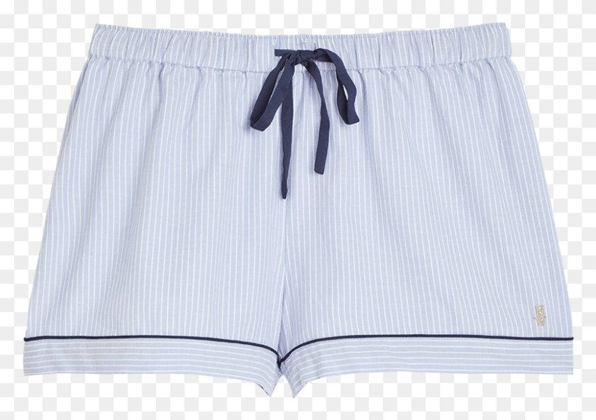 803x548 Blue Striped Pyjama Shorts 1499 Board Short, Clothing, Apparel HD PNG Download