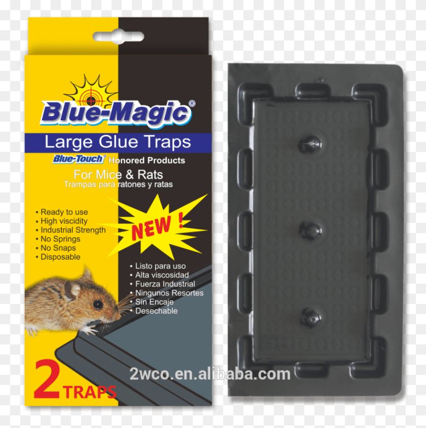 944x951 Blue Touch Rat Glue Trap Fuzhou Rat Pad Mouse, Bird, Animal, Poster HD PNG Download