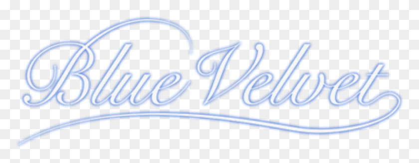 1917x661 Descargar Png Terciopelo Azul Resplandor Logotipo De Terciopelo Azul, Texto, Luz, Neón Hd Png