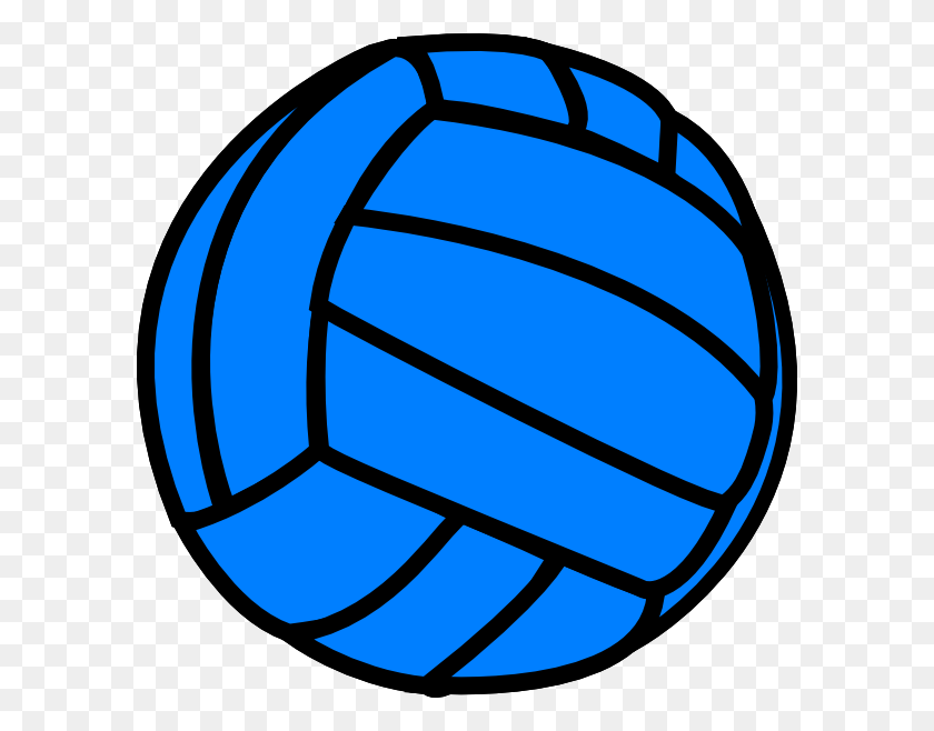 594x598 Blue Volleyball Svg Clip Arts 594 X 598 Px Volleyball And Soccer Ball, Sphere, Ball, Grenade HD PNG Download