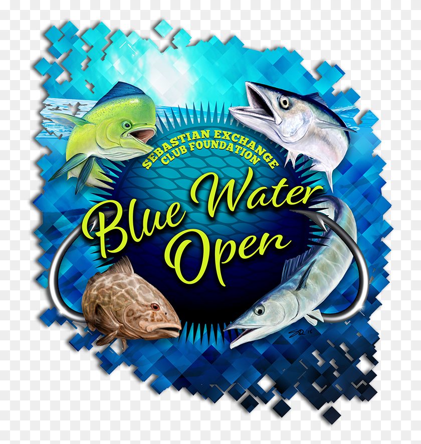 737x827 Blue Water Open Charity Off Shore Fishing Tournament Billfish, Fish, Animal, Sea Life HD PNG Download