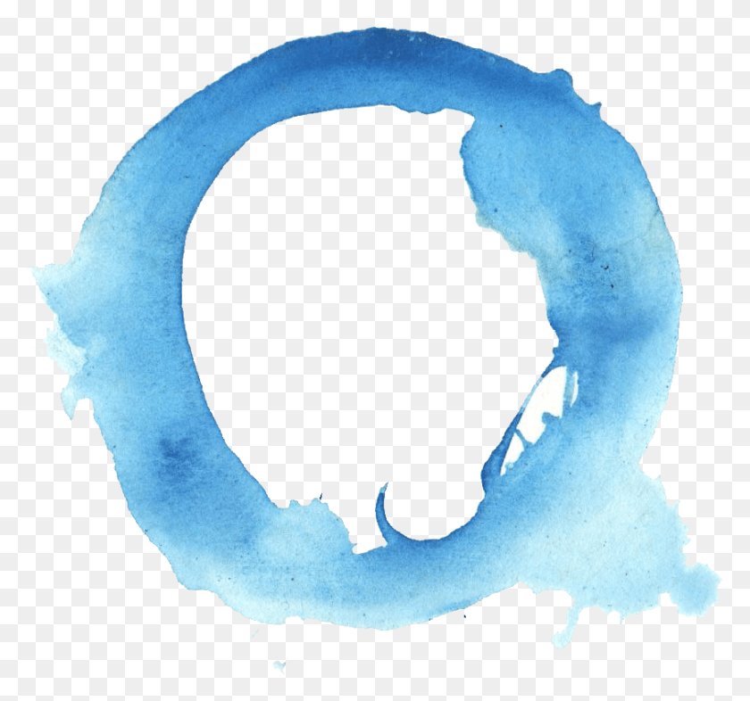 844x786 Синий Акварельный Круг Прозрачный Толькоgfx Com Акварельные Краски Круг, Отверстие Hd Png Скачать