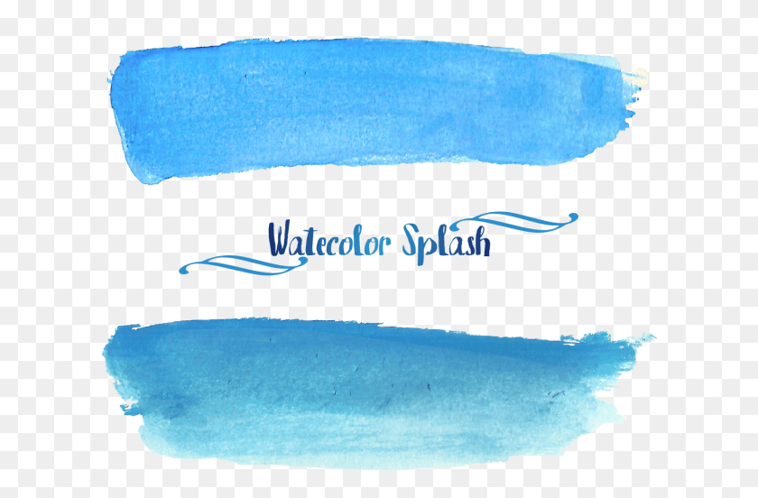 618x492 Blue Watercolour Splash Transparent, Whale, Mammal, Sea Life HD PNG Download