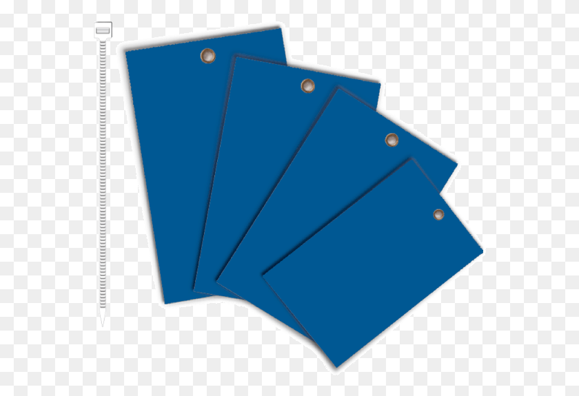 570x515 Blue Write On Vinyl Tag Cardstock Equipment Tags, File Binder, File Folder, File HD PNG Download