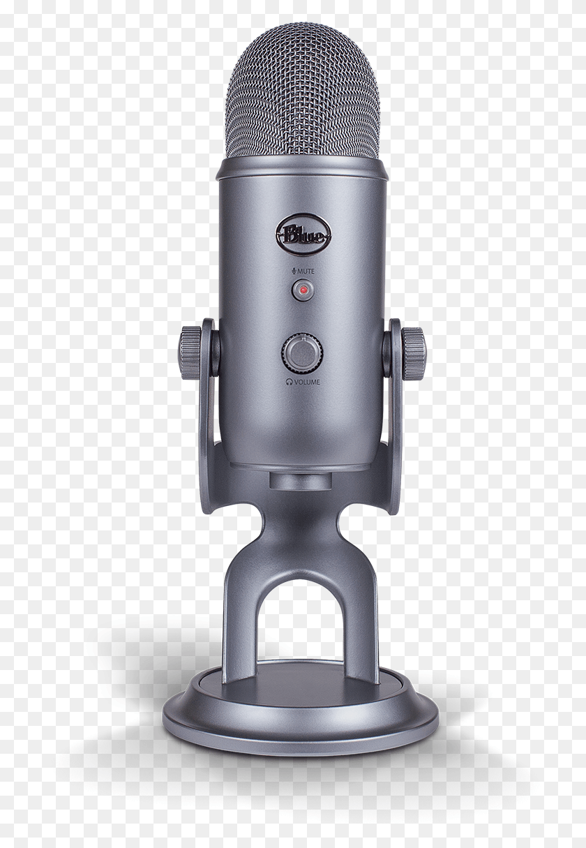 710x1155 Blue Yeti Recording Microphone, Robot, Machine, Electrical Device HD PNG Download
