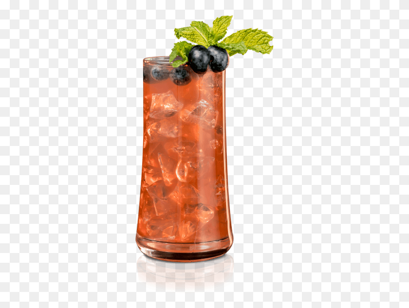 286x573 Blueberry Mojito Mai Tai, Plant, Pineapple, Fruit HD PNG Download