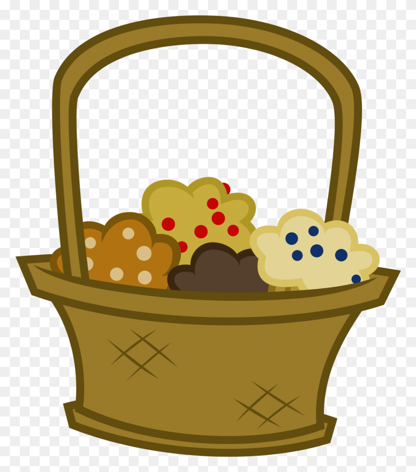 1264x1447 Blueberry Muffin Clipart Mlp Red Riding Hood Basket Clipart, Bucket, Birthday Cake, Cake HD PNG Download