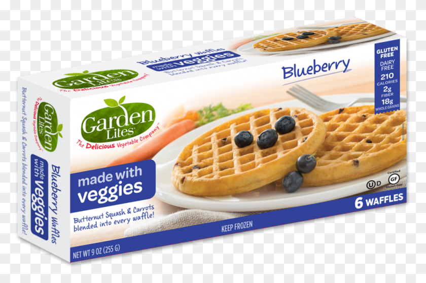 999x639 Blueberry Waffles Garden Lites Waffles, Waffle, Food HD PNG Download