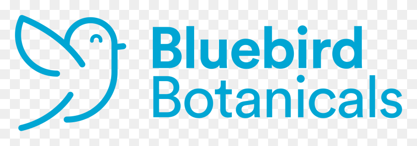 2368x716 Логотип Bluebird Botanicals Графический Дизайн, Текст, Алфавит, Слово Hd Png Скачать
