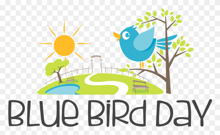 917x537 Bluebird Kindergarten Home Для Терапевтического Дошкольного Образования Blue Bird Day School Logo, Графика, Текст Hd Png Скачать