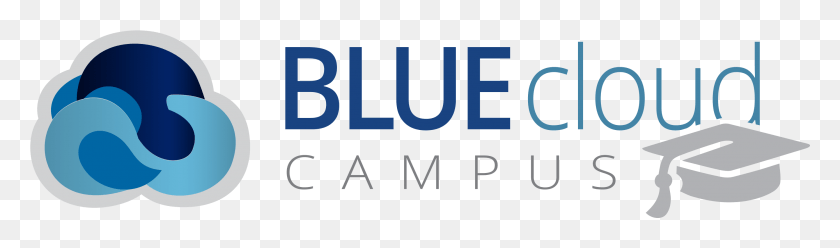 2780x673 Descargar Png Bluecloud Campus Azul Eléctrico, Texto, Word, Alfabeto Hd Png