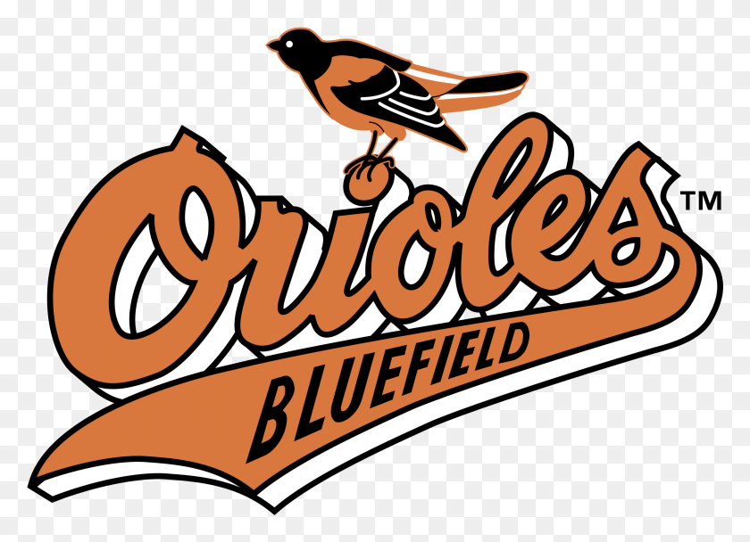 2211x1554 Bluefield Orioles Logo Transparent Baltimore Orioles, Text, Bird, Animal HD PNG Download
